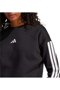 adidas sudadera mujer ESSENTIALS 3 STRIPES vista detalle