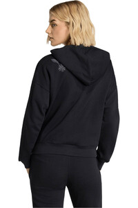 adidas sudadera mujer ESSENTIALS 3 STRIPES vista trasera