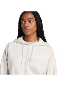 adidas sudadera mujer ESSENTIALS LINEAR FULL ZIP 04