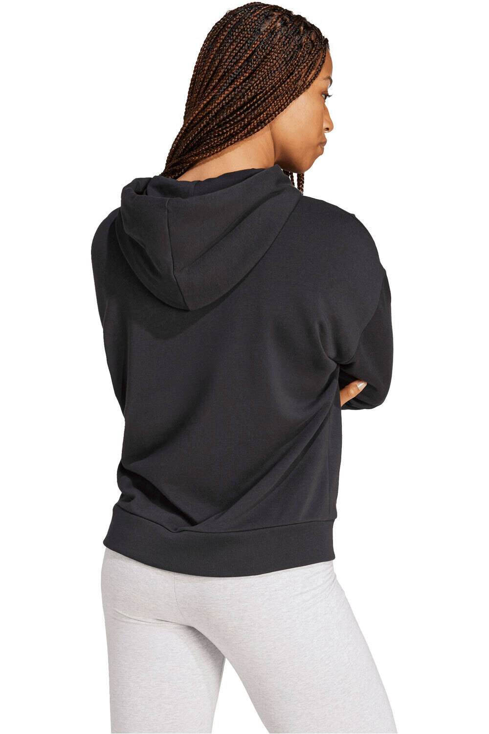adidas sudadera mujer ESSENTIALS SMALL LOGO vista trasera