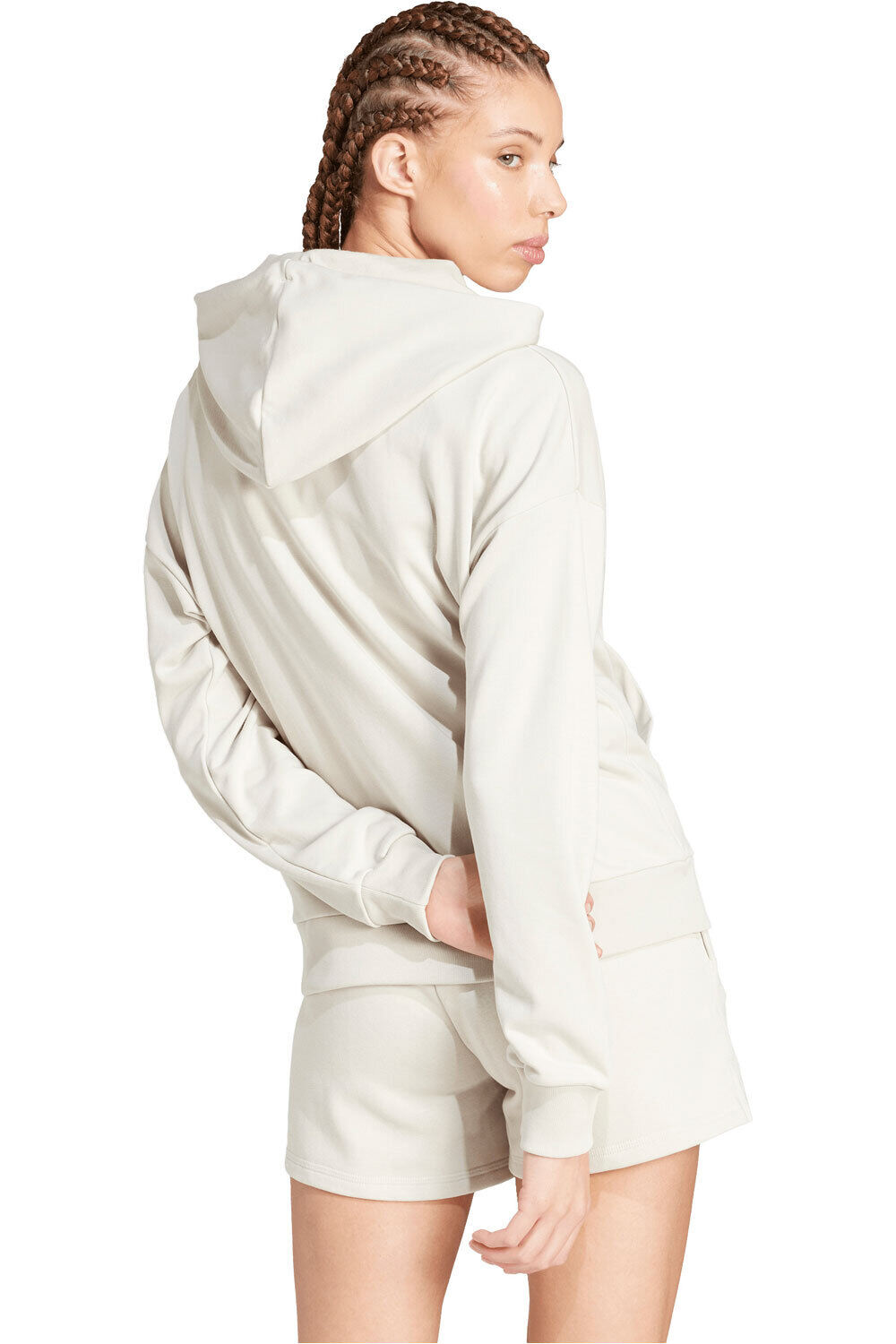 adidas sudadera mujer ESSENTIALS SMALL LOGO vista trasera