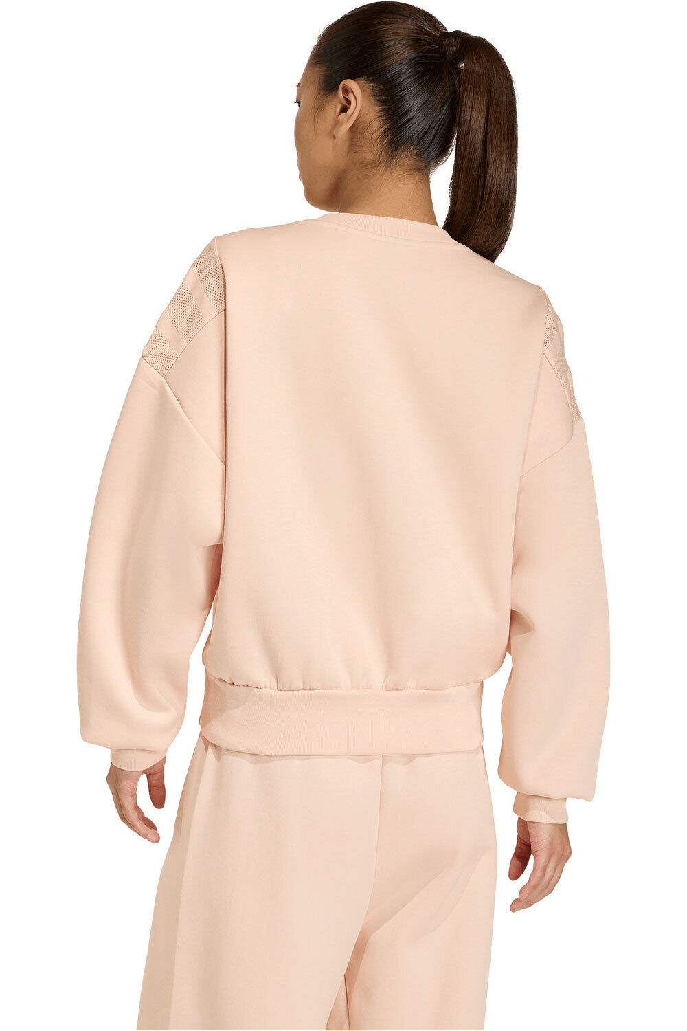 adidas sudadera mujer FUTURE ICONS 3 STRIPES vista trasera