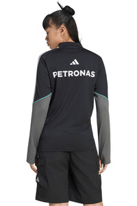 adidas sudadera mujer MER MC QZ W vista trasera