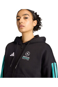 adidas sudadera mujer MERCEDES - AMG PETRONAS FORMULA 1 TEAM DNA vista detalle