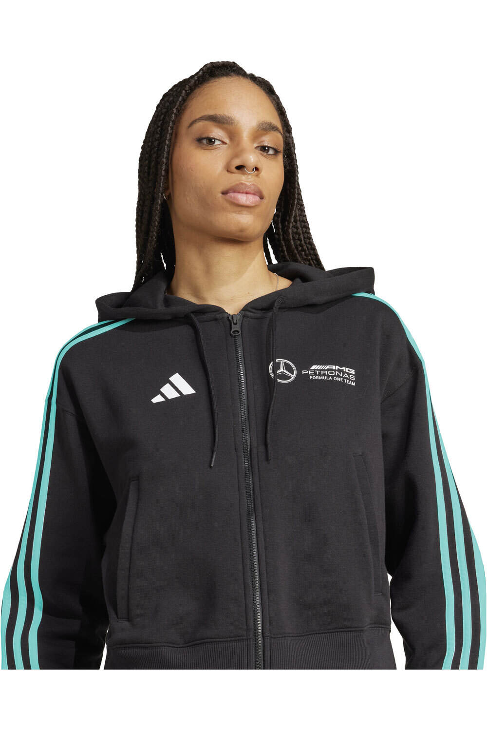 adidas sudadera mujer MERCEDES AMG PETRONAS F1 TEAM DNA 03