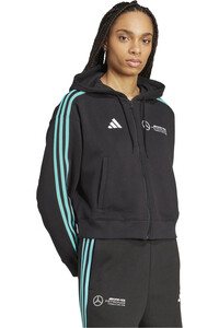 adidas sudadera mujer MERCEDES AMG PETRONAS F1 TEAM DNA vista detalle