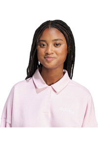 adidas sudadera mujer POLO ESSENTIALS LINEAR 03