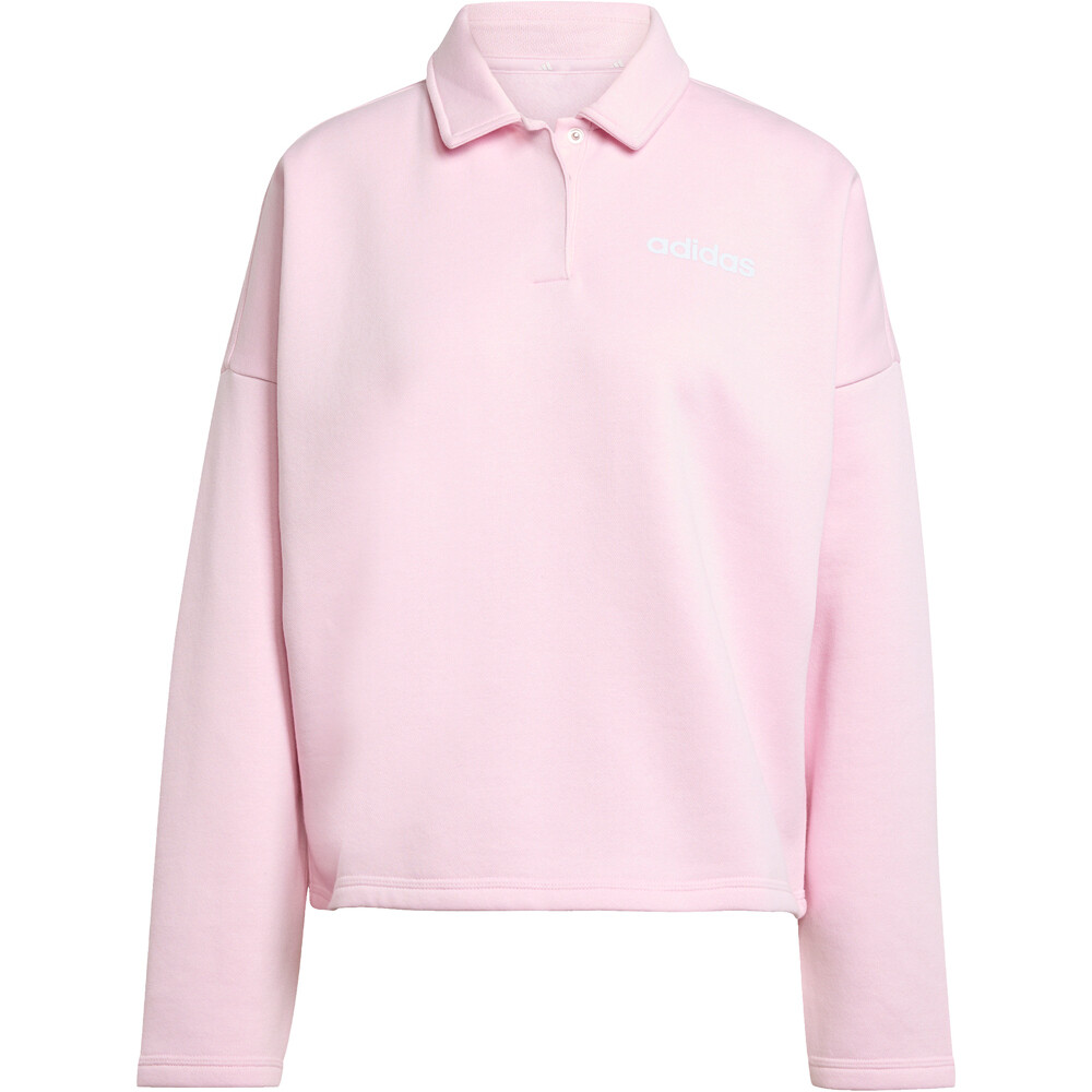 adidas sudadera mujer POLO ESSENTIALS LINEAR 05