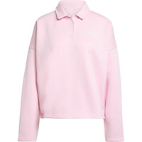 adidas sudadera mujer POLO ESSENTIALS LINEAR 05