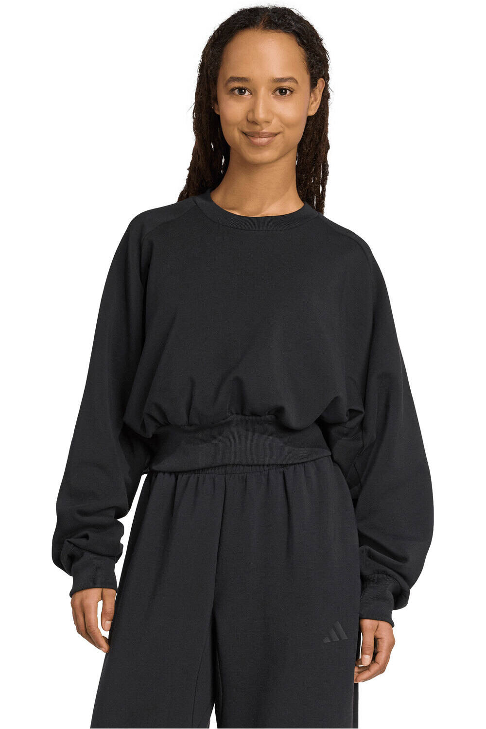 adidas sudadera mujer SOFT LUX LOOSE vista frontal