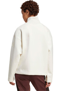 adidas sudadera mujer SOFT LUX QUARTER-ZIP vista trasera