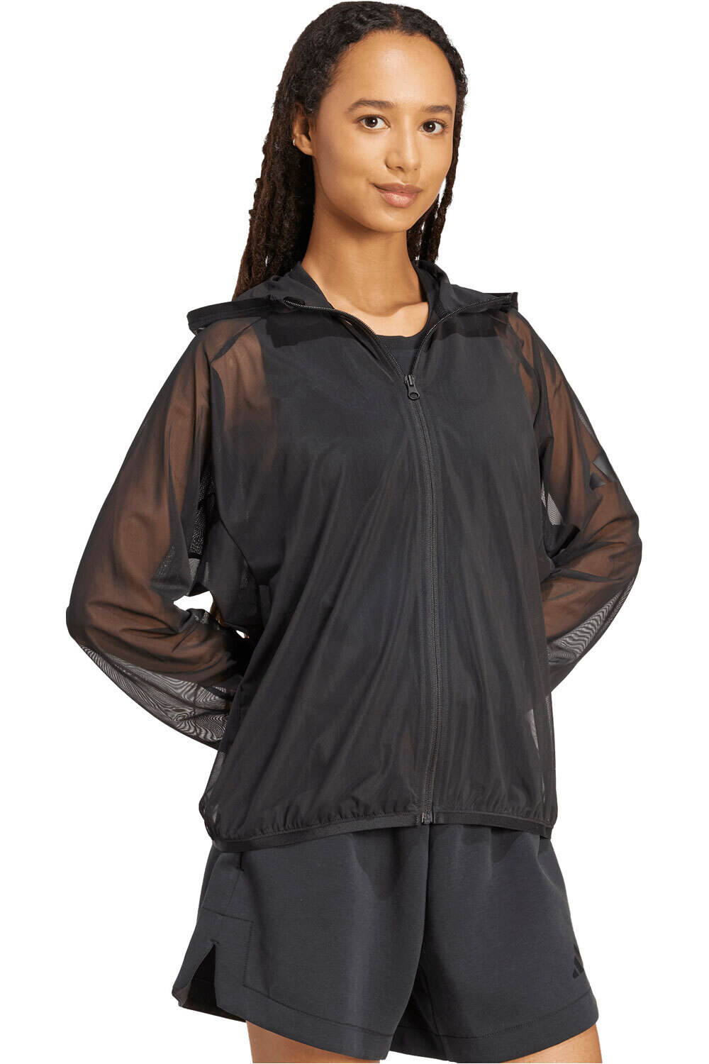 adidas sudadera mujer SOFT LUX vista detalle