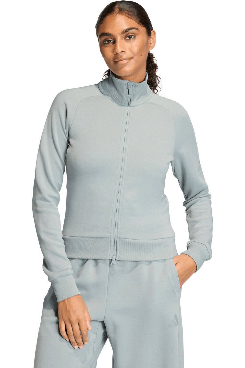 adidas sudadera mujer SOFT LUX vista frontal