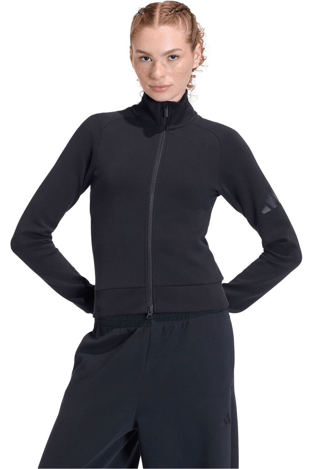 adidas sudadera mujer SOFT LUX vista frontal