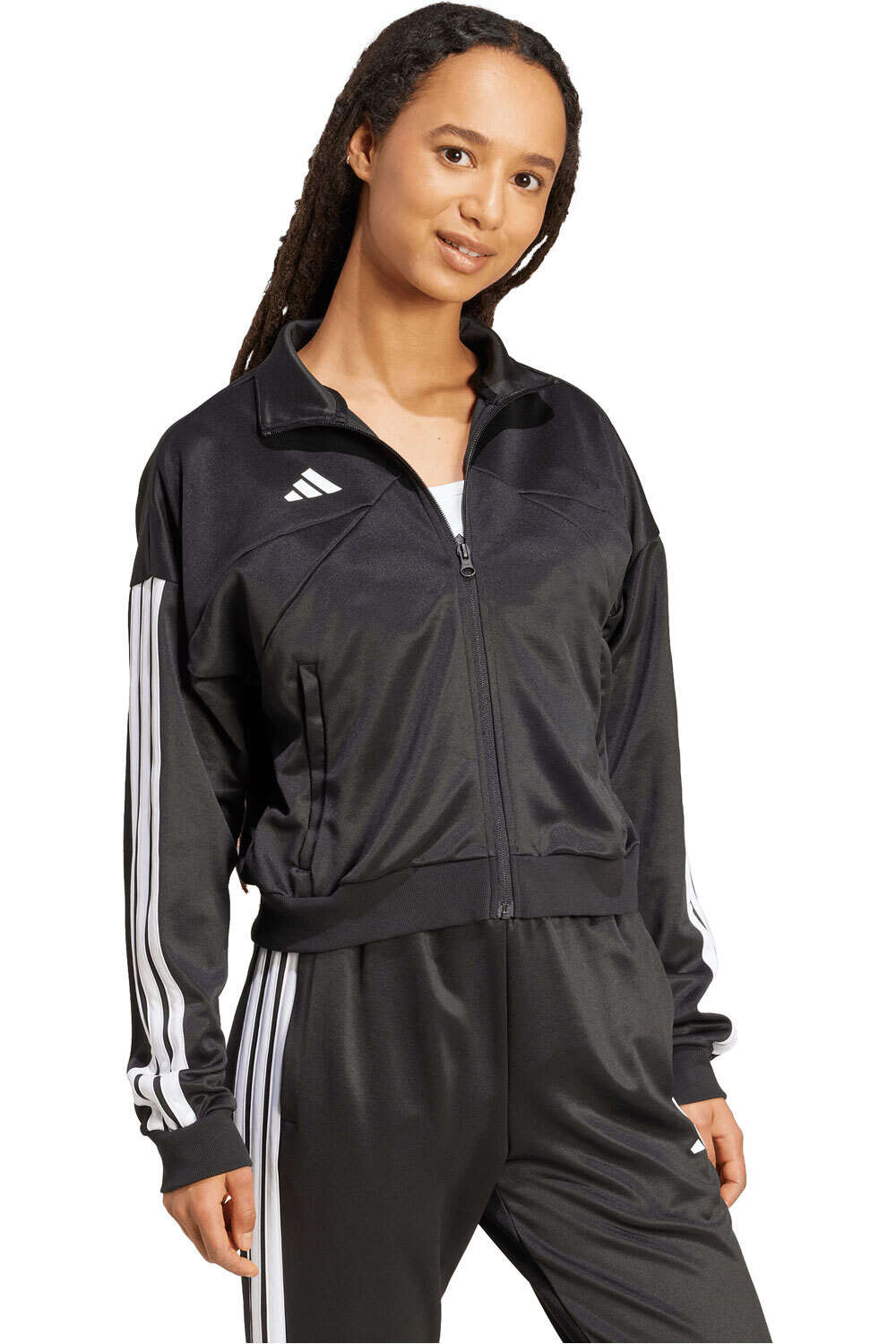 adidas sudadera mujer TIRO CUT 3 BANDAS vista detalle