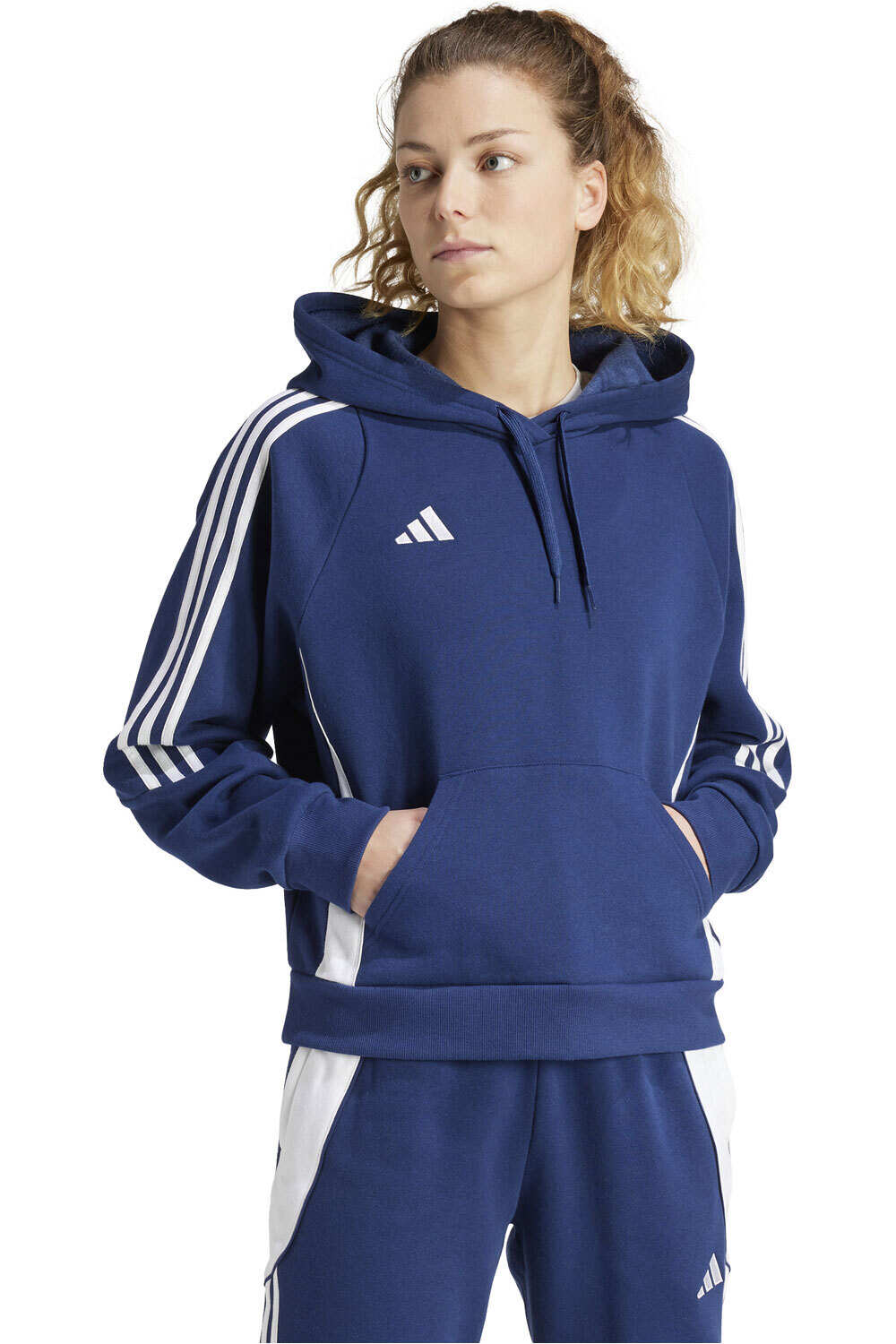 adidas sudadera mujer TIRO24 SWHOODW vista frontal