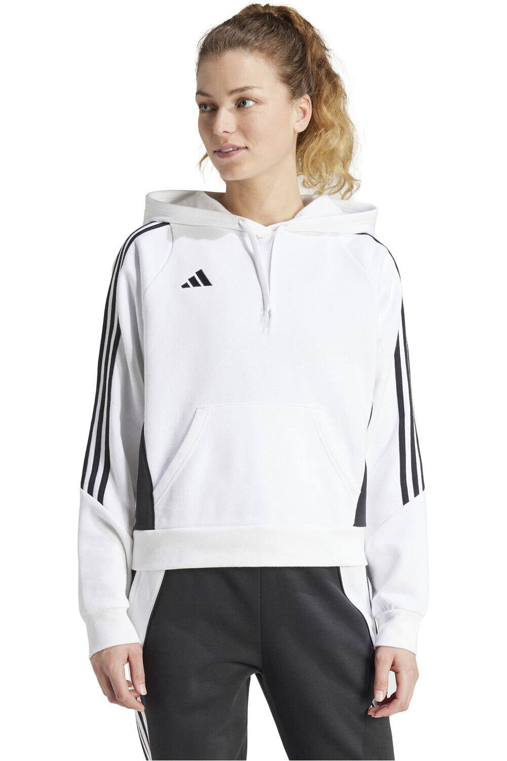 adidas sudadera mujer TIRO24 SWHOODW vista frontal