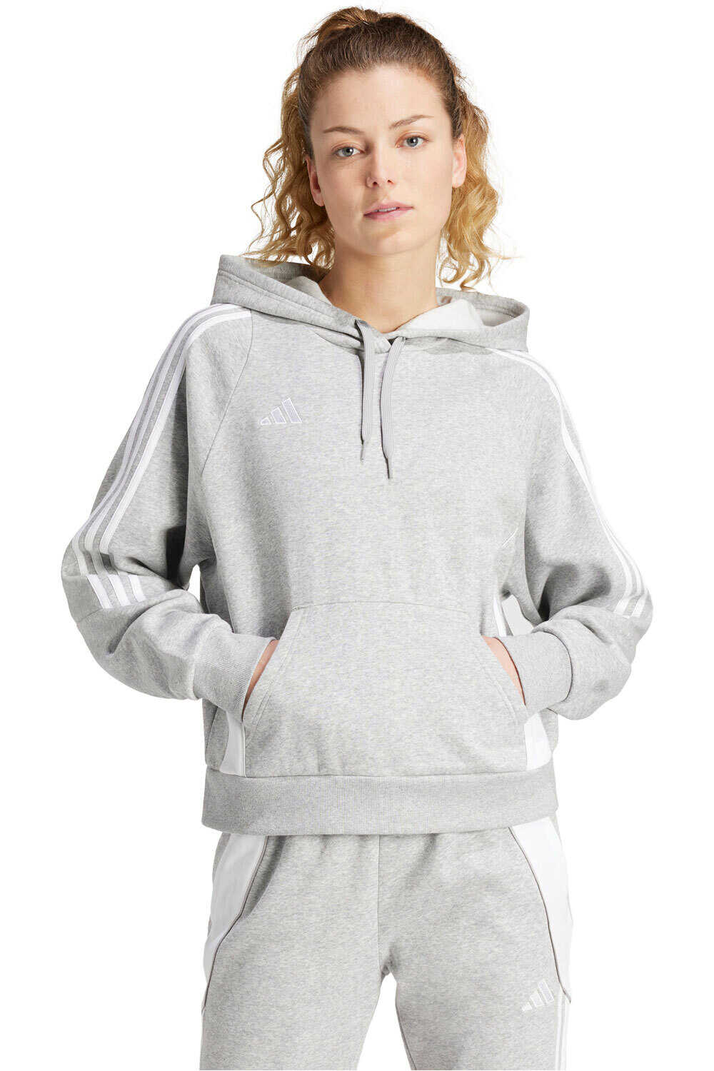 adidas sudadera mujer TIRO24 SWHOODW vista frontal