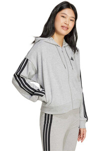 adidas sudadera mujer W 3S FT FZ HD vista detalle