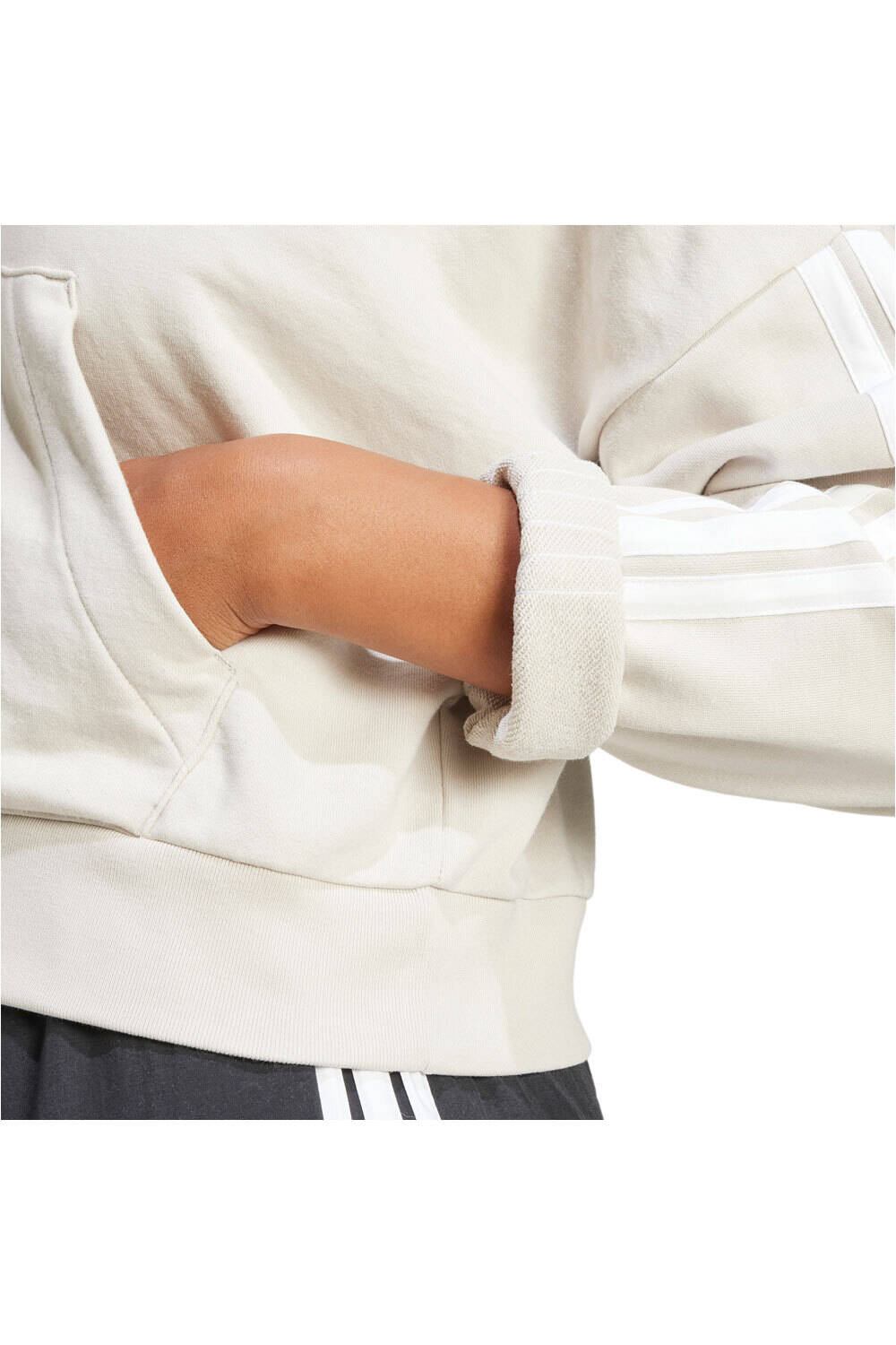 adidas sudadera mujer W 3S FT QZ HD 04