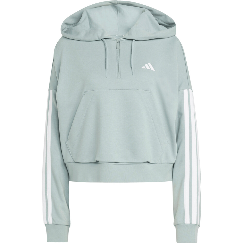 adidas sudadera mujer W 3S FT QZ HD vista detalle