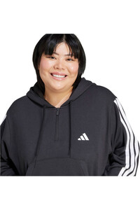 adidas sudadera mujer W 3S FT QZHD IN vista detalle