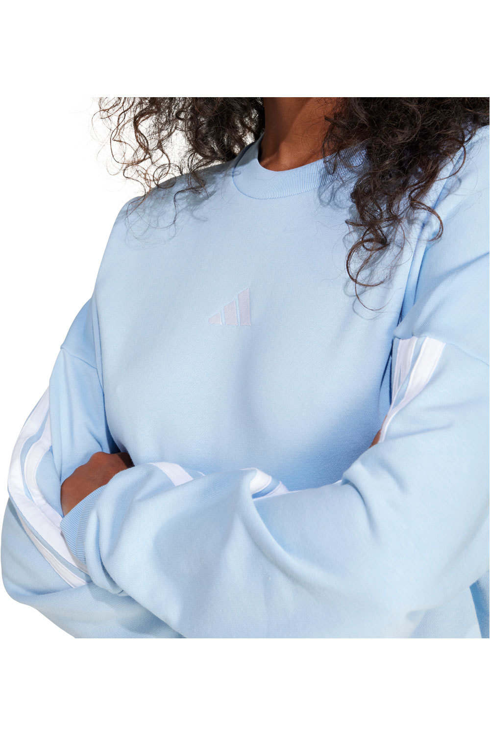 adidas sudadera mujer W 3S FT SWT vista detalle