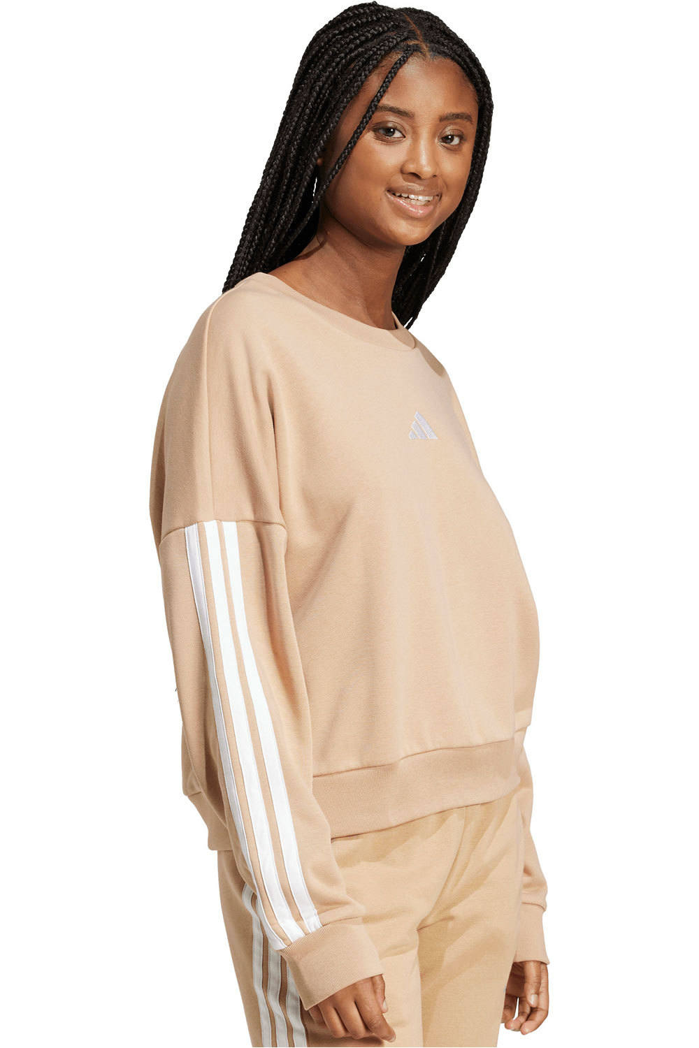 adidas sudadera mujer W 3S FT SWT vista detalle