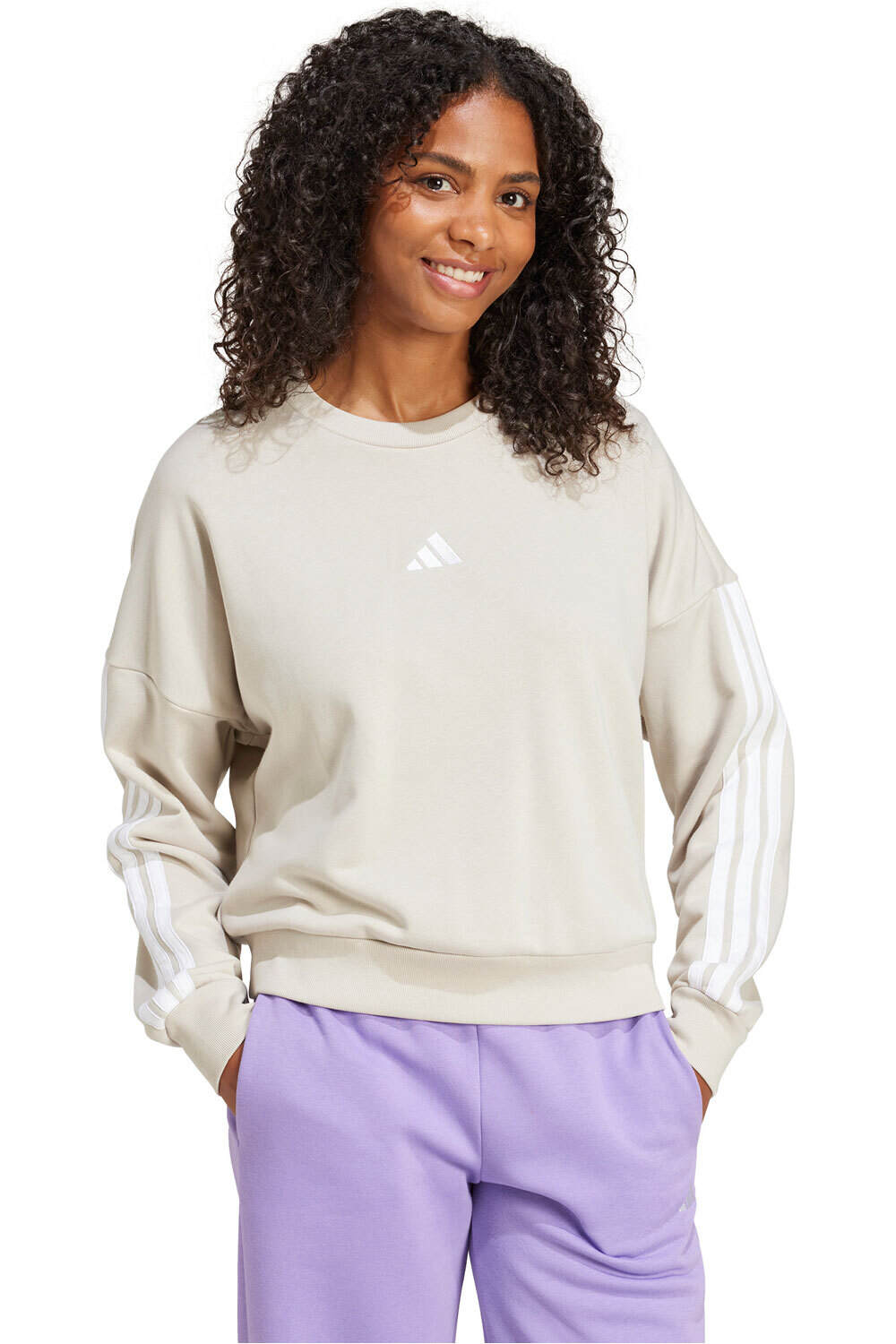 adidas sudadera mujer W 3S FT SWT vista detalle