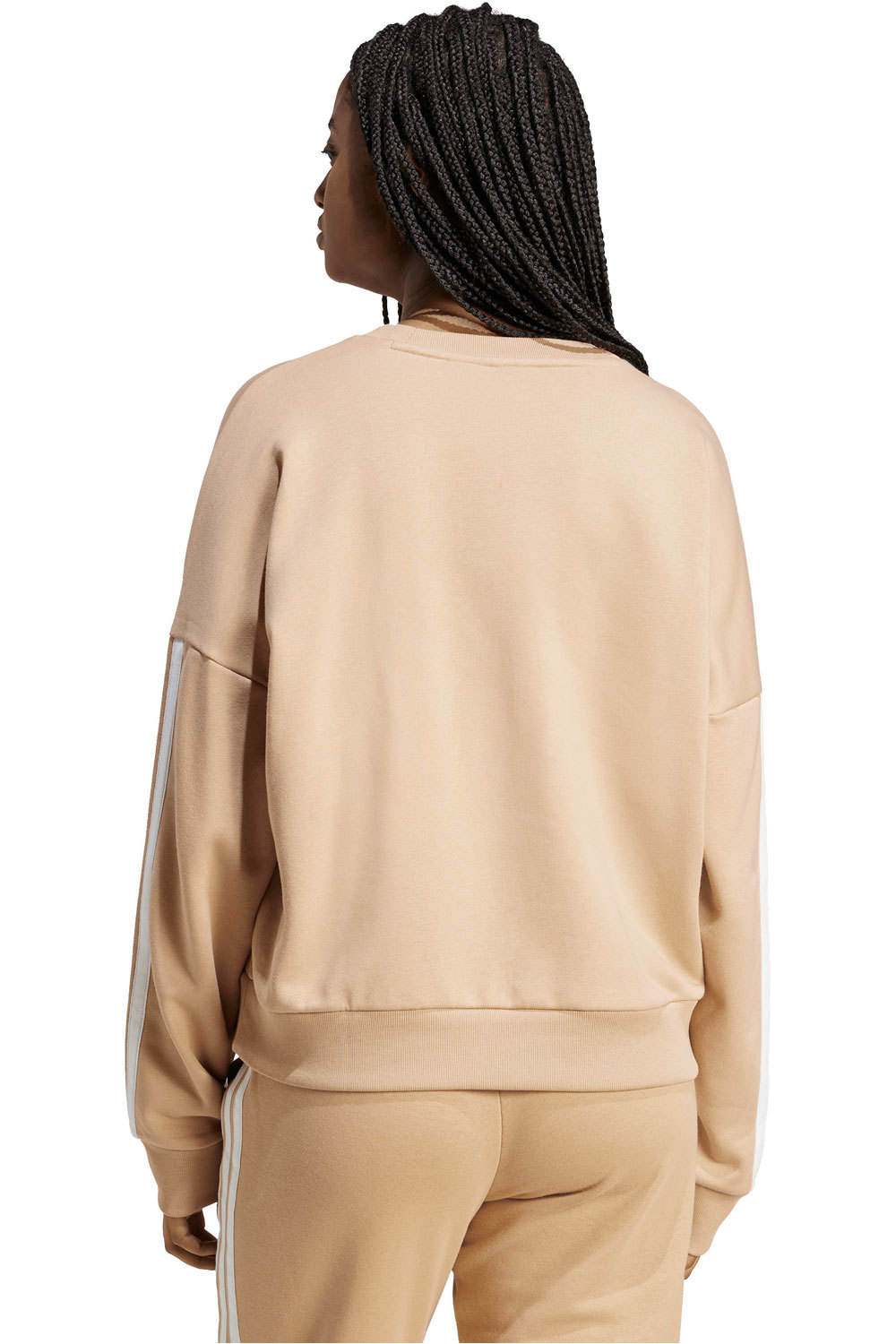 adidas sudadera mujer W 3S FT SWT vista trasera