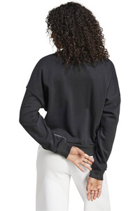 adidas sudadera mujer W 3S FT SWT vista trasera