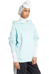 adidas sudadera mujer W ALL SZN FT HD vista detalle