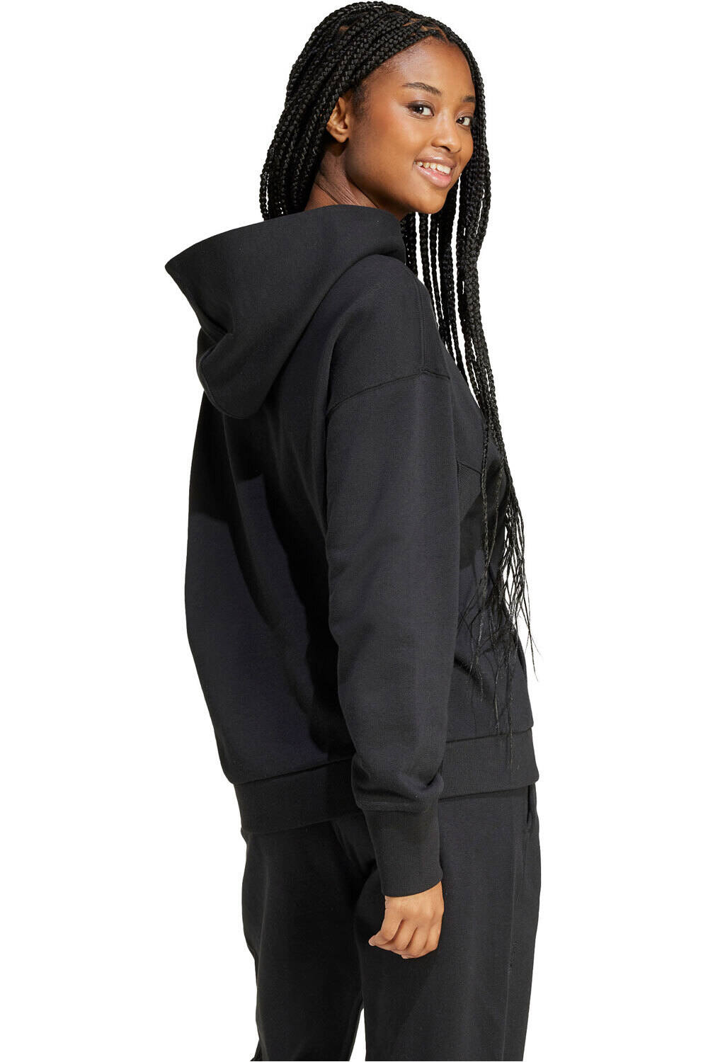 adidas sudadera mujer W ALL SZN FT HD vista trasera