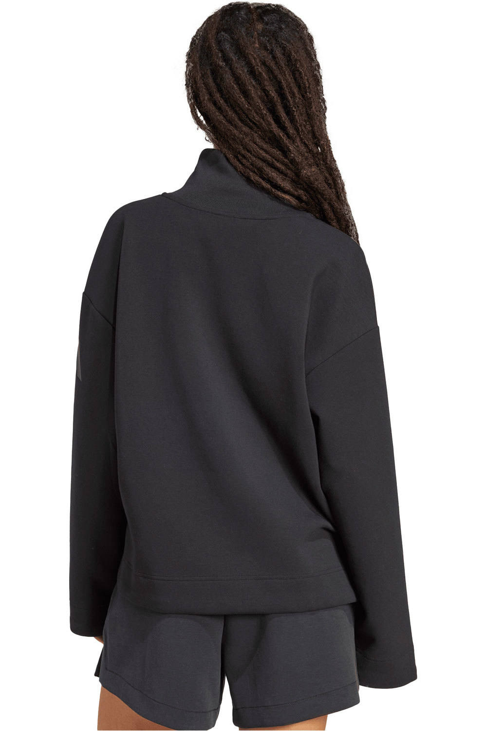 adidas sudadera mujer W ALL SZN SL QZ vista trasera