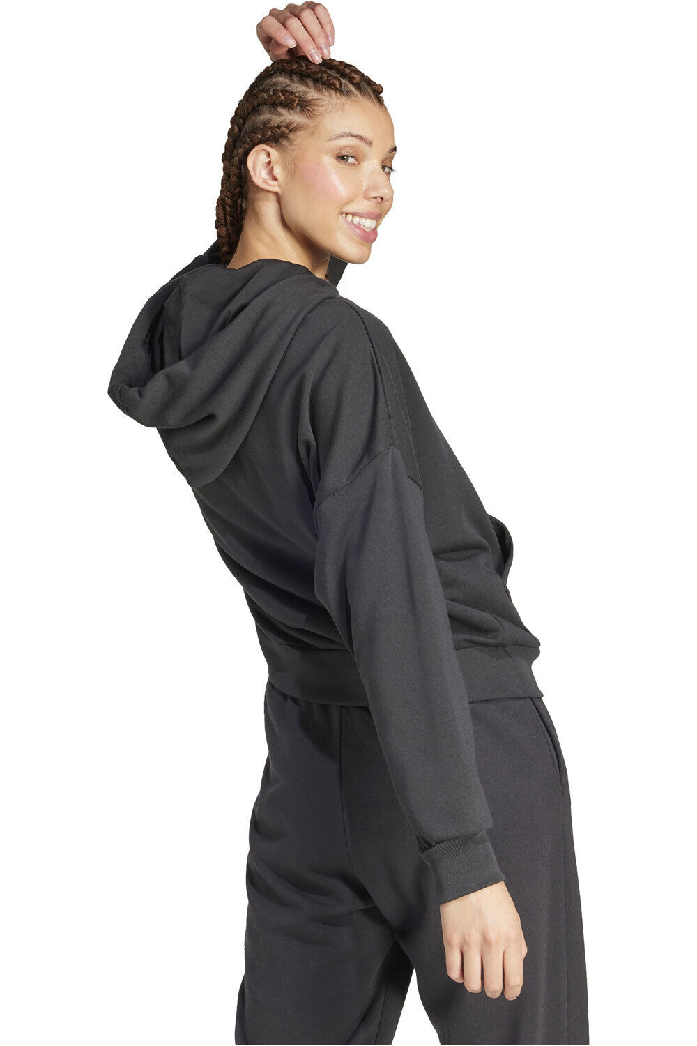 adidas sudadera mujer W BL FT HD vista trasera