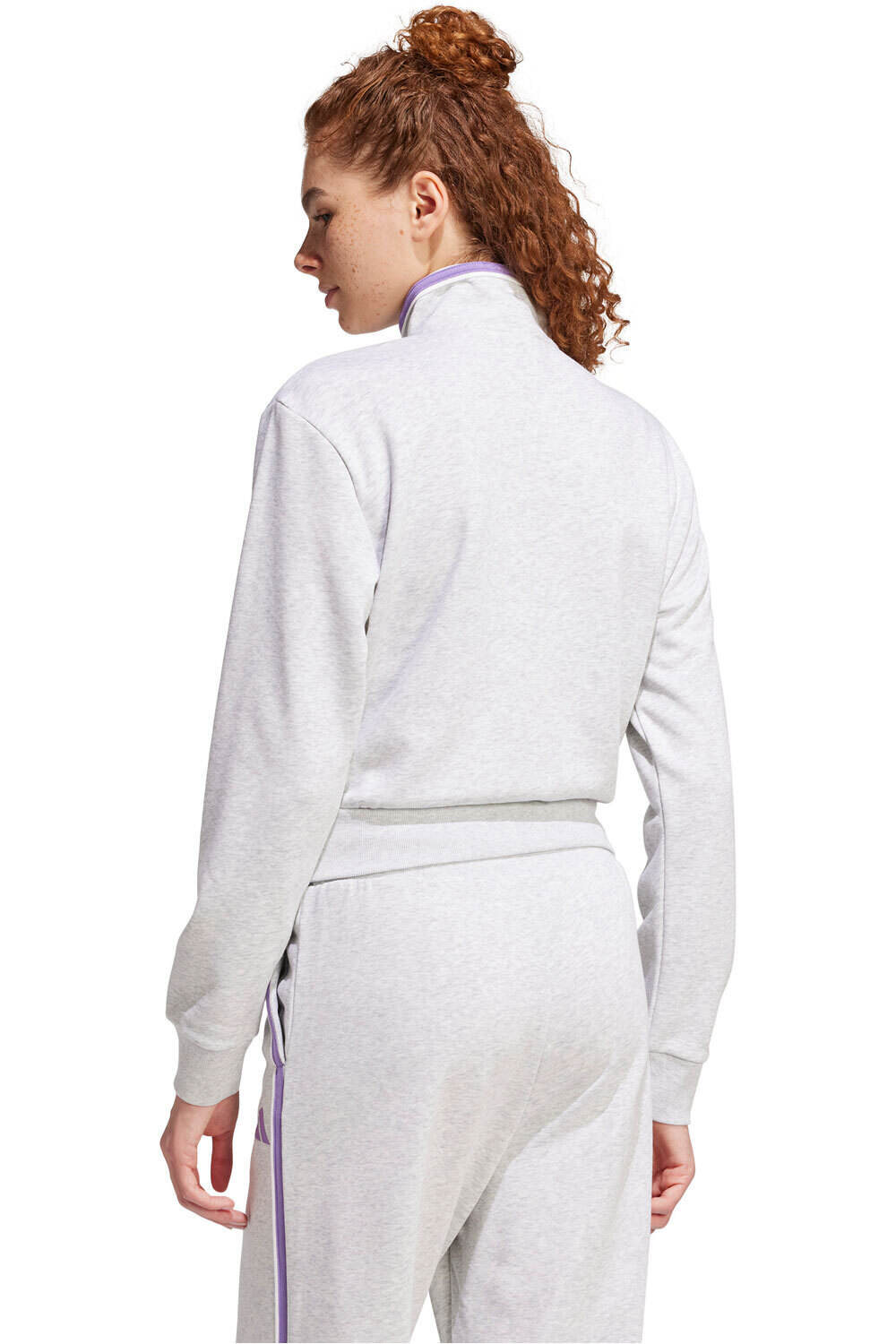 adidas sudadera mujer W CB 14ZIP vista trasera