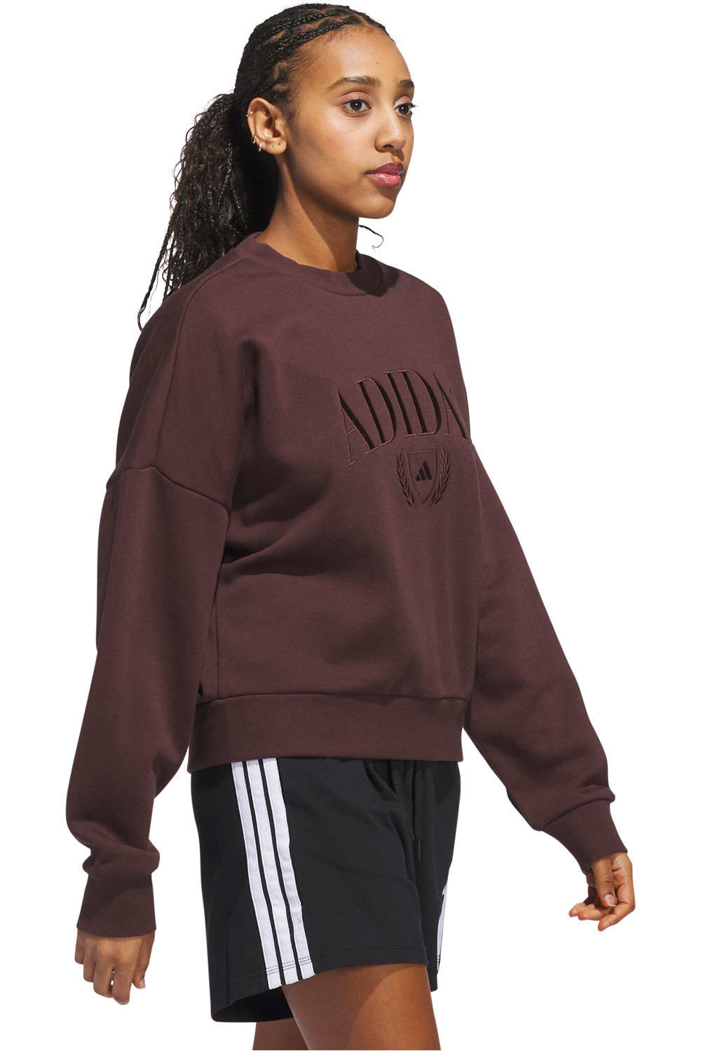 adidas sudadera mujer W COZY SWT vista detalle