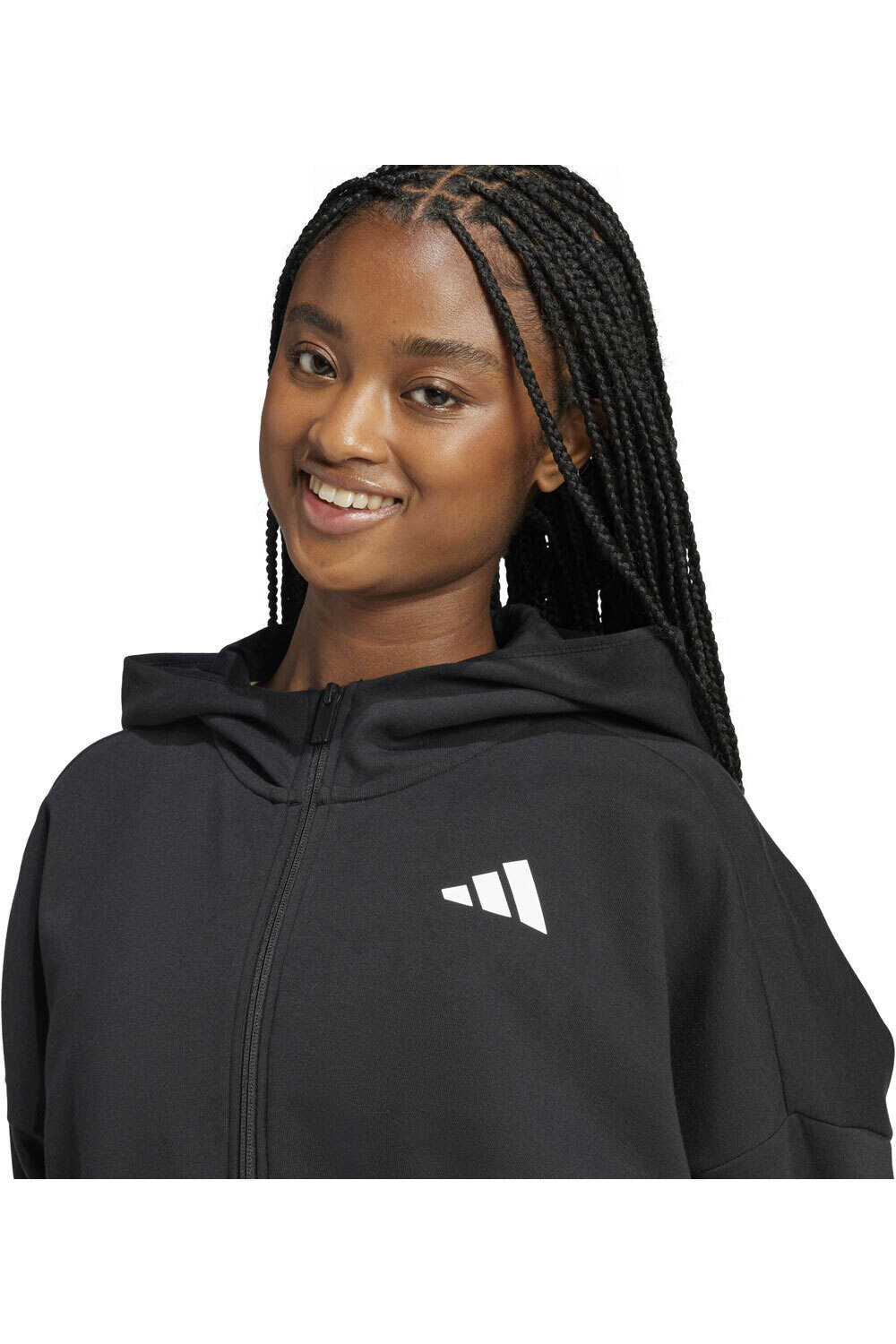 adidas sudadera mujer W FI SL FZ HD 03