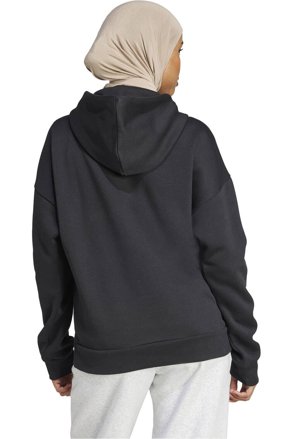 adidas sudadera mujer W LIN FL HD vista trasera