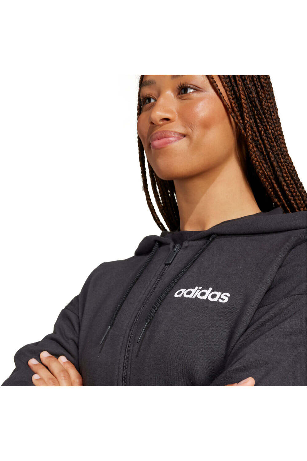 adidas sudadera mujer W LIN FT FZ HD 03