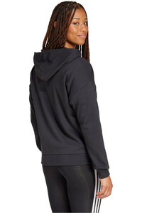 adidas sudadera mujer W LIN FT FZ HD vista trasera
