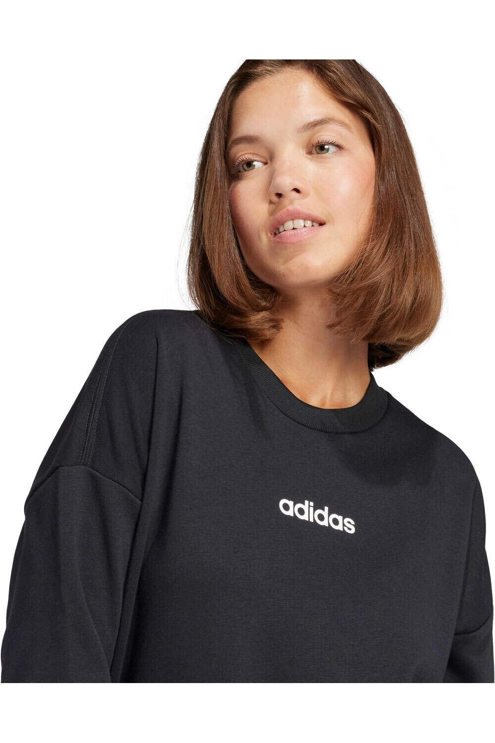 adidas sudadera mujer W LIN FT SWT 03
