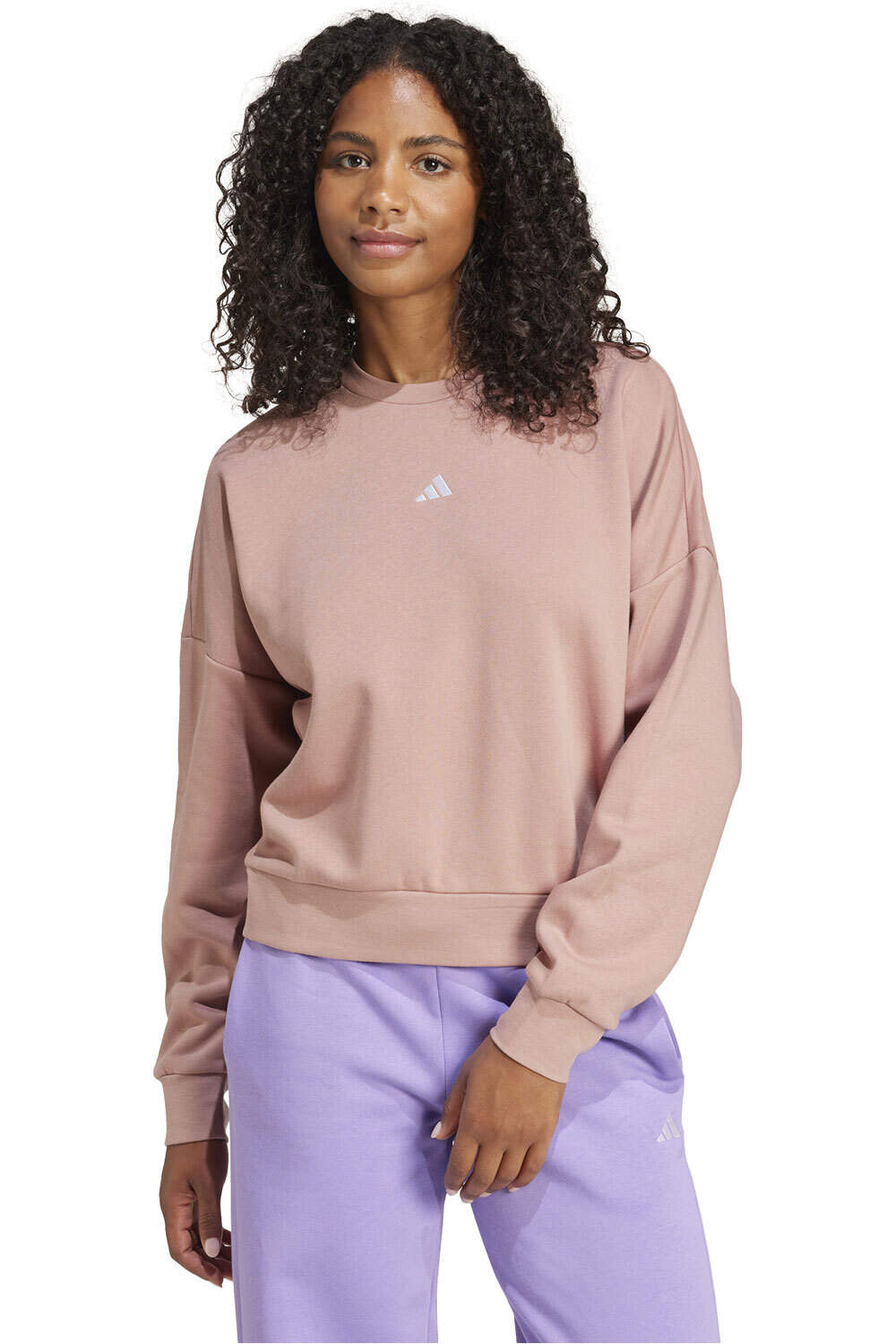 adidas sudadera mujer W SL FC SWT vista frontal