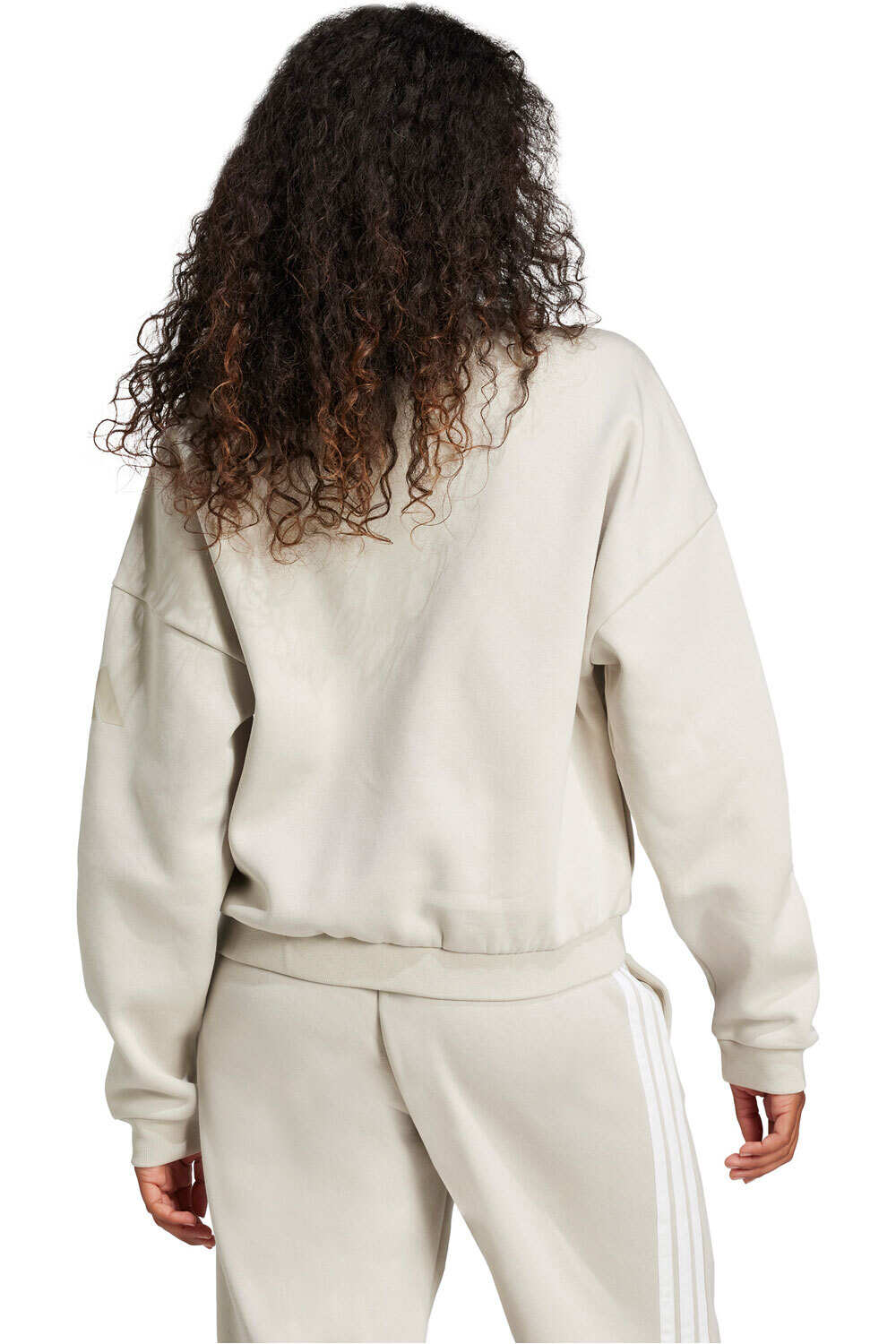 adidas sudadera mujer W SL+ FL BOMBER vista detalle