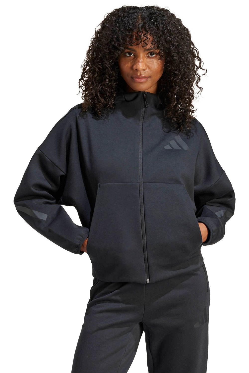 adidas sudadera mujer W Z.N.E. FZ vista frontal