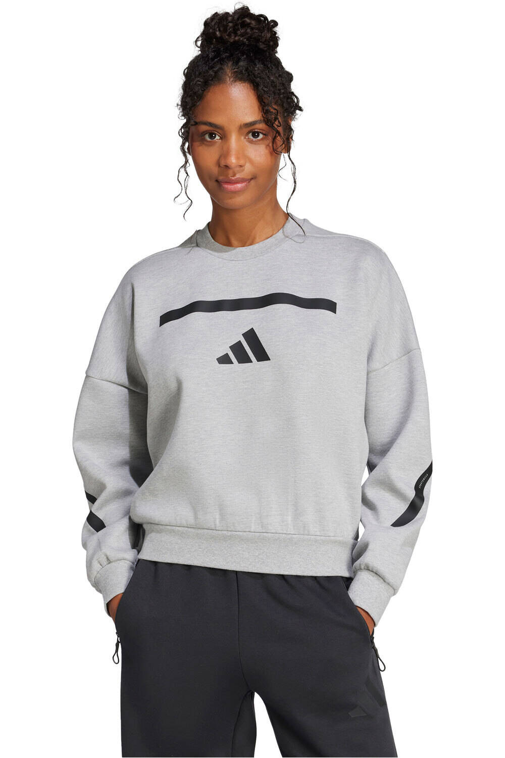 adidas sudadera mujer W Z.N.E. SWT vista frontal
