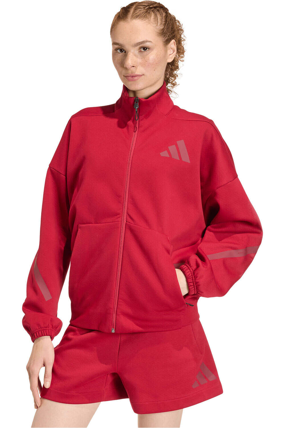 adidas sudadera mujer W Z.N.E. TT vista frontal
