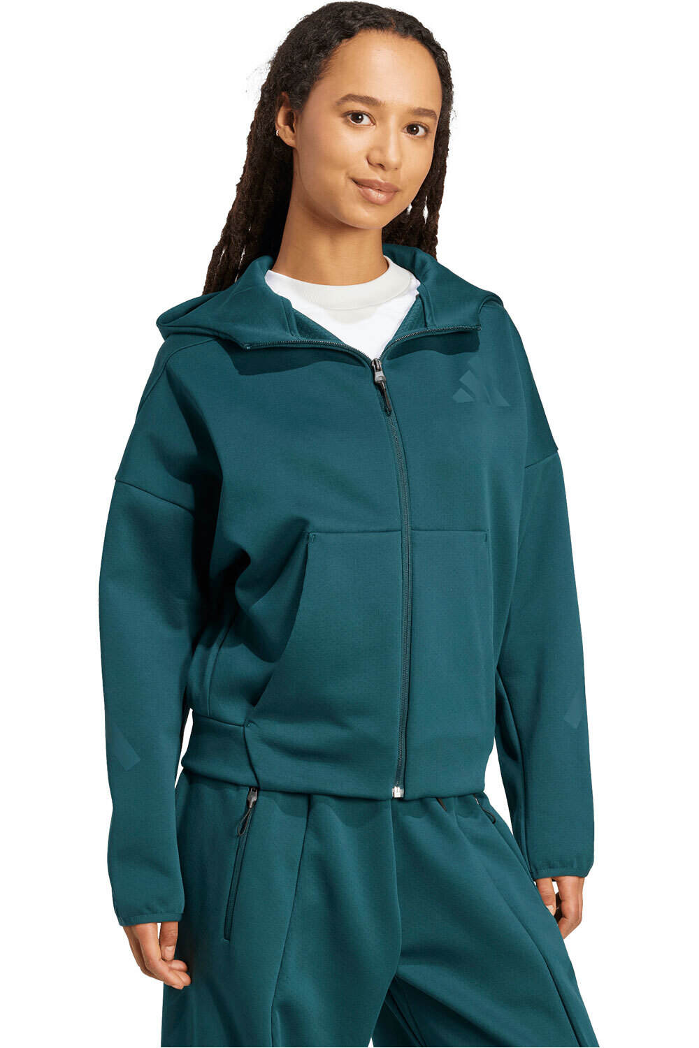 adidas sudadera mujer Z.N.E. vista detalle