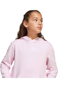 adidas sudadera niña J SL FL HD 225 vista detalle