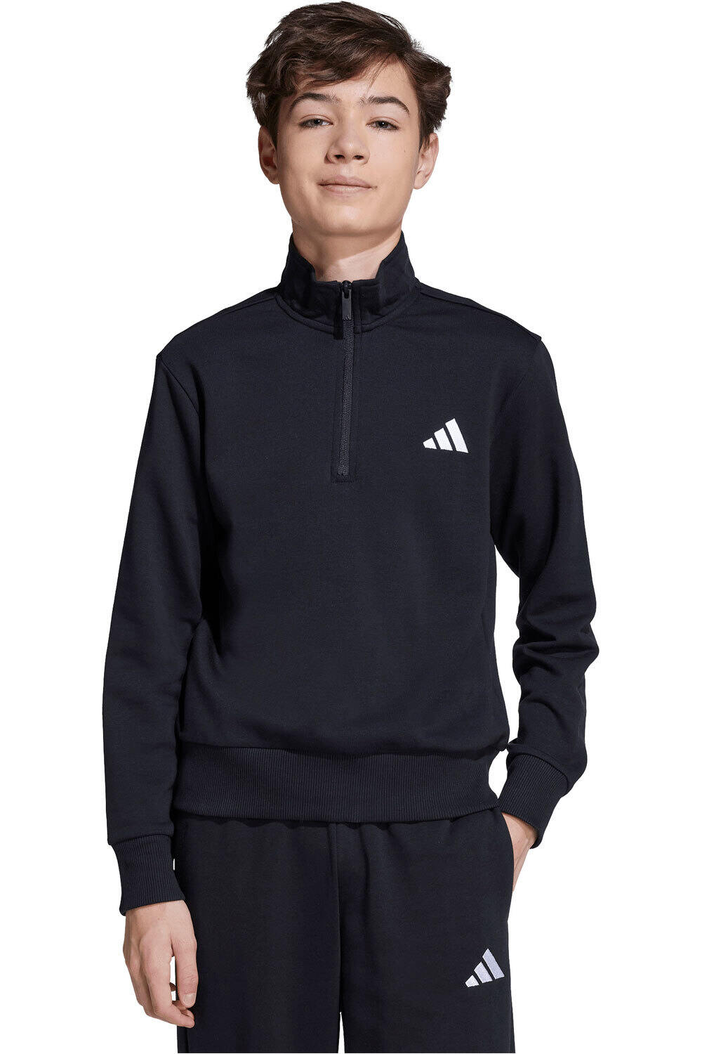 adidas sudadera niña J SL FT HZ 220 vista frontal